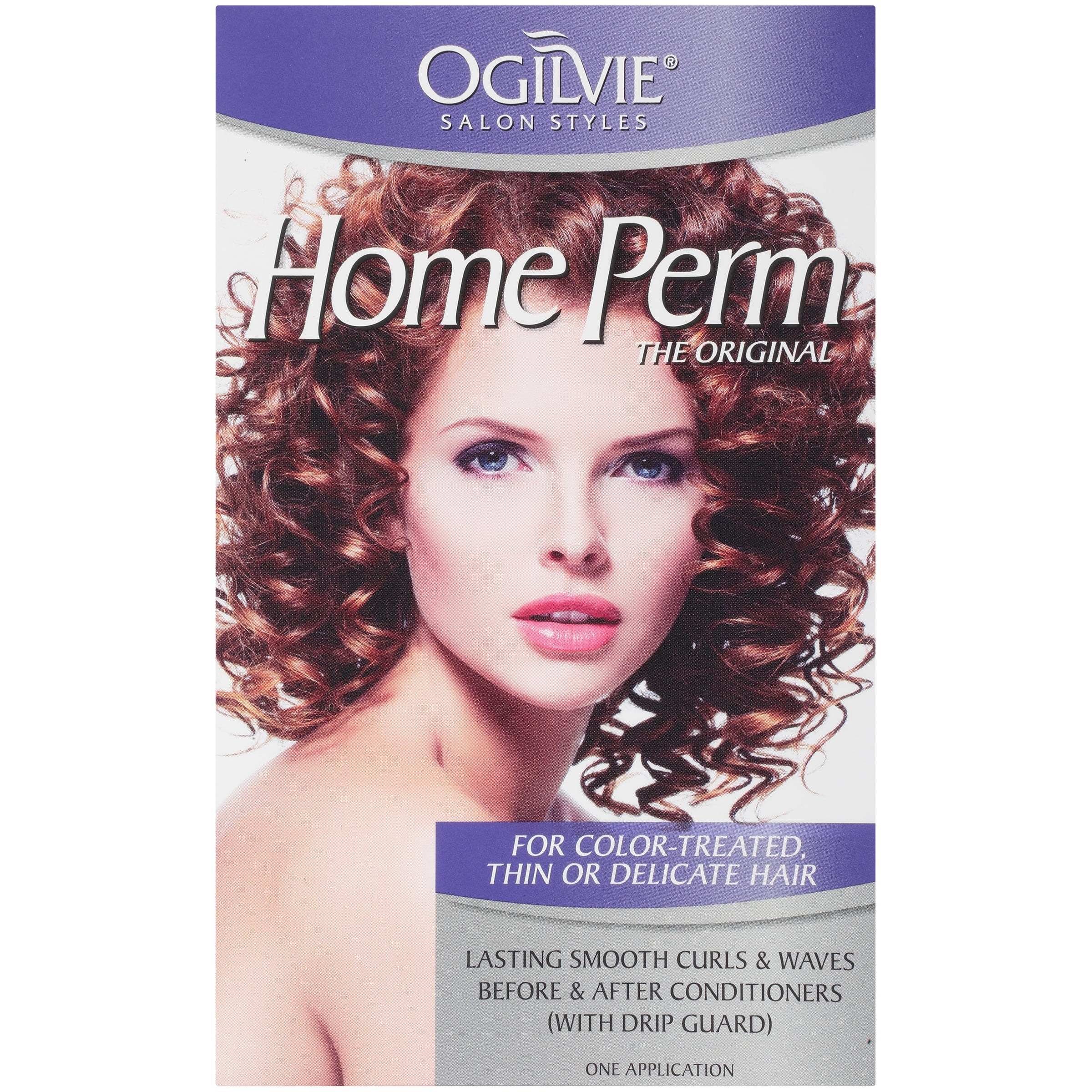 Ogilvie Home Perm for Color-Treated, Thin or Delicate Hair, 1 Application - Ogilvie Home Perm for Color-Treated, Thin or Delicate Hair, 1 Application -