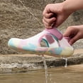 thumbnail image 5 of Krdevn Kids' Water Shoes, Lightweight Breathable Aqua Socks with Hook-and-Loop Closure, Outdoor Sports Shoes for Beach & Pool,10-11Years, 5 of 5