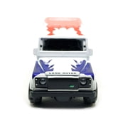 Land Rover Defender 110 White/Red/Blue Above and Beyond Racing Cars 1/60 Diecast Model Car by Majorette