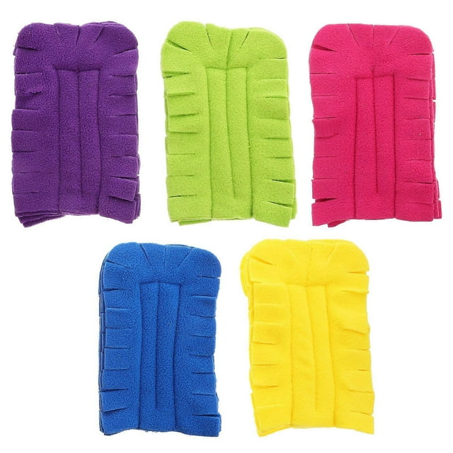 Washable Duster Refills 5Pcs Handheld Duster Replacement Heads For Windows 18.50x12.00x1.50cm Cleaning