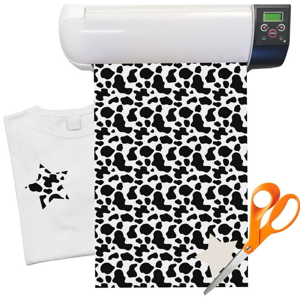 Cowprint W Cowboy Heat Transfer Vinyl Sheet 12 X18 Customizing Instructions You Will Receive An Email With A Link To Design Your Product By Rnk Shops Walmart Com Walmart Com