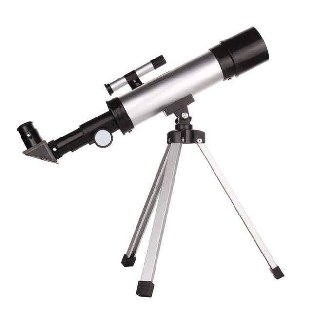Télescope Astronomique Réfractif 360/50Mm Trépied Monocule Réfracteur de Scope Spatial