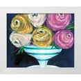 thumbnail image 3 of Regina Moore 4x14 White Modern Wood Framed Wall Art Titled - Cotton Candy Floral III, 3 of 5