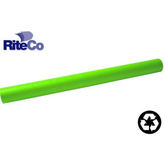 80097 RiteCo Raydiant RiteCo Raydiant Rouleaux d'Art Résistants à la Décoloration Vert Lime 48 Po X 50 Pi Lot de 4