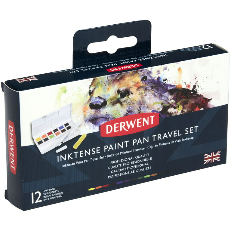 Derwent : Metallic Paint Pan : Palette : Set of 12 - Other Sets - Art Sets  - Color