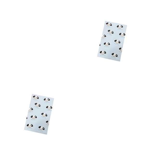 Toystoory Bolsa de papel de 50 Uds., bolsa de regalo exquisita de dibujos animados plana pequeña, bolsa de almacenamiento ligera plegable, Type2 NO2