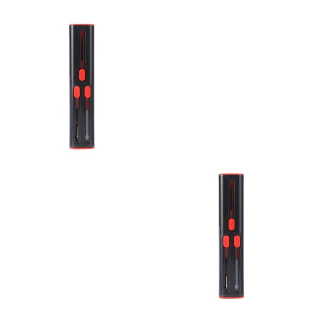 Methold Bolígrafo de limpieza para auriculares compatible con Bluetooth, plástico, portátil, cámara de doble extremo, teclado, tapa para Type2 NO2