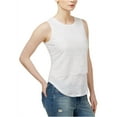 thumbnail image 2 of maison Jules Womens Texture Layers Pullover Blouse, White, XX-Small, 2 of 2