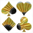 thumbnail image 3 of CSChome Folding Fan Folding Performance Prop: 13 Ribs Brilliant Color Transparent 13 Inch Large Shining Rave Hand Perfect Birthday Gift, 3 of 7