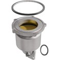 thumbnail image 2 of MagnaFlow Direct-Fit Catalytic Converter HM Grade Federal/EPA Compliant 50801 - Stainless Steel 2.25in Main Piping, 10.25in Overall Length, Post Converter O2 Sensor - 1992-1996 Camry HM Replacement, 2 of 4