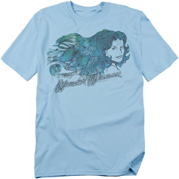 JLA T-Shirt Watercolor Hair Unisex Graphic Tee For Men & Women