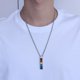 thumbnail image 3 of Acero inoxidable Bar/perro etiqueta colgante collar, iris lesbianas joyería , Color acero Fernando collares de mujer, 3 of 8