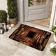 thumbnail image 4 of Felpudo con ilusión óptica 3D | Alfombrilla de baño absorbente y antideslizante | Felpudo de poliéster de 40 x 60 cm para entrada, baño y puerta, 4 of 6