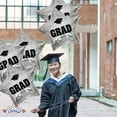 thumbnail image 5 of PMU Grad Congrats Star 18in Mylar Balloon Platinum Pkg/5, 5 of 7