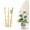 Fan-Shaped, variant on SILKBUT 10 Pcs Natural U-Hoops Bamboo Garden Trellis, 4 Ft Bamboo Trellis U-Shape Plant Support for Climbing Plants Indoor and Outdoor Use