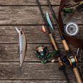 thumbnail image 3 of 68mm Plastic Fishing Lures Floating Sinking Minnow Baits With Metal Treble Hook (B), 3 of 9