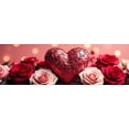 thumbnail image 4 of Heart Balloons Backdrop Background Wall Banner Valentines Day Party Decorations Romantic Celebration Event Decor Wedding Photography Prop, 4 of 4