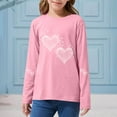 thumbnail image 5 of Annhoo Cute Tops for Children Loose Long Sleeve Round Neck Print Graphic Shirts Fashion Spring Clothes, 5 of 6