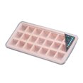 thumbnail image 1 of Injueey Molde de silicona para hacer cubitos de hielo de 21 cavidades, bandeja de molde para crema y pastel con tapa, utensilios para hornear Cocina y Comedor rosado Cuadrícula de 21, 1 of 6