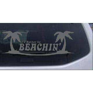 Beach Car Decal