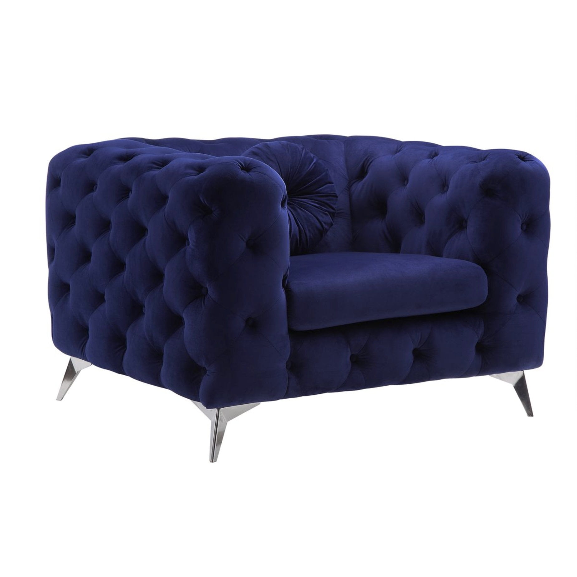 blue velvet office chair comfortable product
