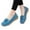 Light Blue, variant on Loafers Women Shoes Fall Womens Shoes Women's Casual Single Shoe Cowhide Peas Mom Shoes Cowhide Soled Hollowed Out Shoes