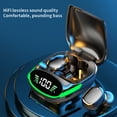 thumbnail image 2 of Matsuzay Sonido estéreo compatible con Bluetooth 5.1 Auricular con estuche de carga Senderismo Fitness Auricular inalámbrico Recargable Cables de audio/vídeo, 2 of 6