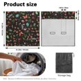 thumbnail image 7 of Drydeepin Butterfly Dragonfly Mushroom Flower Car Seat Cover Towel Backseat Rear Bench Towel Seat Covers Non-Slip Universal Fit for Sedan Trucks Van SUV, Automotive Seat Protector, 7 of 7