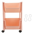 thumbnail image 2 of Chariot Utilitaire Roulant, Organisateur de Rangement pour Buanderie, Unité de Rayonnage Mobile, Étagère de Rangement Mobile avec Roues Verrouillables pour Chambre, Bureau, Cuisine, Salle de Bain, 2 of 8