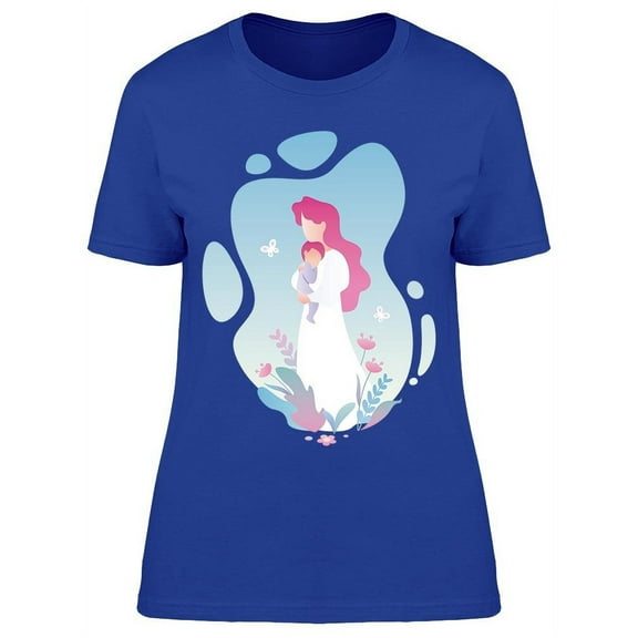 She Is Always A Beautiful Mom T-Shirt Women -Image by Shutterstock, Female 3X-Large