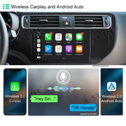9 Android 13 Wireless CarPlay Car Stereo Radio for Kia Rio iii UB Pride 2015-2017 GPS Nav 2+32GB WiFi Bluetooth FM DSP RDS SWC