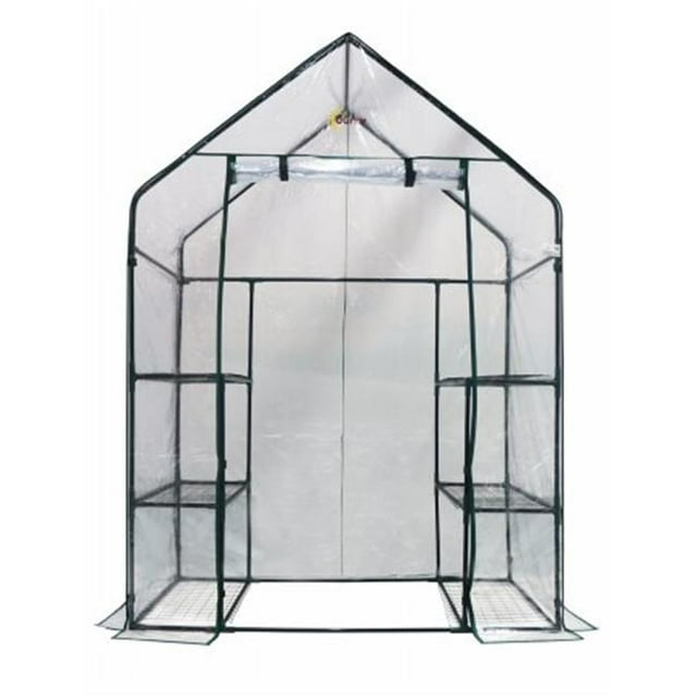 Ogrow Deluxe WALK-IN 3 Tier 6 Shelf Portable GREENHOUSE