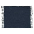 thumbnail image 2 of Creative Brands  60 x 50 in. Linen Patch Throw, Smoke, 2 of 3