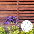 thumbnail image 4 of UPOUART 2Ud Gancho Vintage De Hierro Negro Para Pared Soporte En Patio Y Jardín, 4 of 8