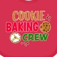 thumbnail image 4 of Inktastic Christmas Cookie Baking Crew Boys or Girls Baby Bib, 4 of 4