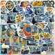 thumbnail image 1 of autocollant 40 Pices Peinture L'huile Graffiti Stickers Pour Portable Voiture Ordinateur Moto Velo Casque Skateboard Guitare Bouteille D'eau Guit, 1 of 5