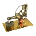 thumbnail image 2 of Cateissary Modelo de laboratorio de vapor en miniatura, juguete eléctrico, motor Stirling de aire caliente Almacenamiento y organización del hogar, 2 of 6