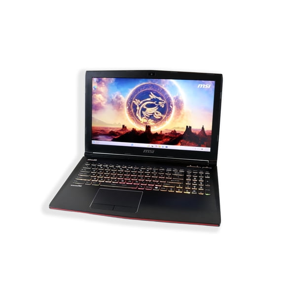 Pre-Owned MSI GE62 15.6" FHD Laptop, Intel Core i7-6700HQ, 16GB DDR4, 1TB HDD, 256GB SSD, NVIDIA GeForce GTX 960M