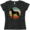 thumbnail image 3 of Inktastic Great Dane Dog Retro Sunset Women's T-Shirt, 3 of 5