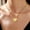 Gold, variant on Mom Necklace for Women - Dainty Small 18K Gold Plated Mom Necklace Non Tarnish Gift for Mom, New Mom Gift, mom necklace, heart necklace, Pendant Necklace