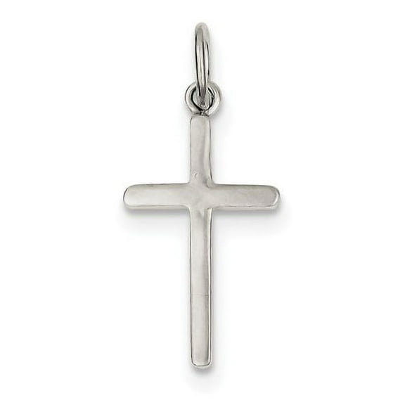 Sterling Silver Laser Latin Cross Pendant