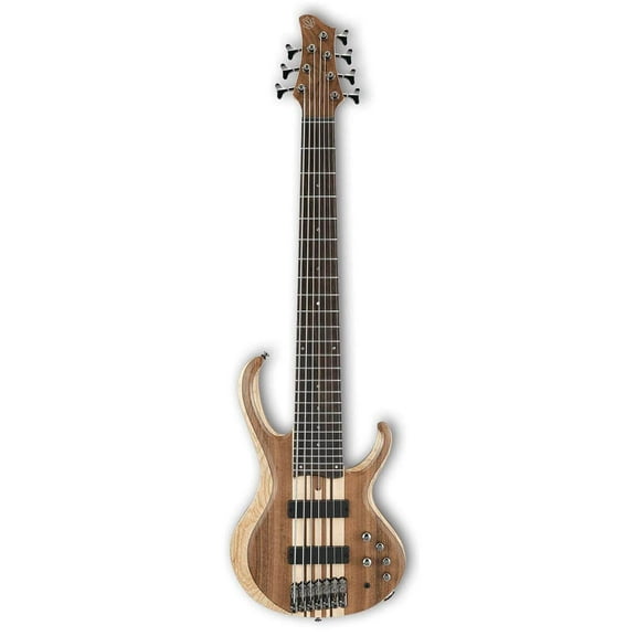 Ibanez BTB Bass Workshop BTB747 7-String Electric Bass Guitar, Rosewood Fretboard, Natural Low Gloss