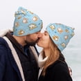 thumbnail image 5 of Lsque Corgi Dog 1 Pattern Knitted Beanie, Unisex Winter Hat, Knit Hat Winter Beanies Thick Fisherman Beanies Cuffed Plain Skull Caps, 5 of 6