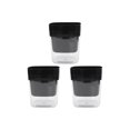 thumbnail image 3 of 3 Pcs Pots Auto-Arrosants avec Drainage Réservoir Visible Pots Double Couche Plastique, 3 of 8