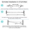 thumbnail image 3 of 2PCS punch-free telescopic pole + 2pcs universal pole holder (pair), 3 of 4