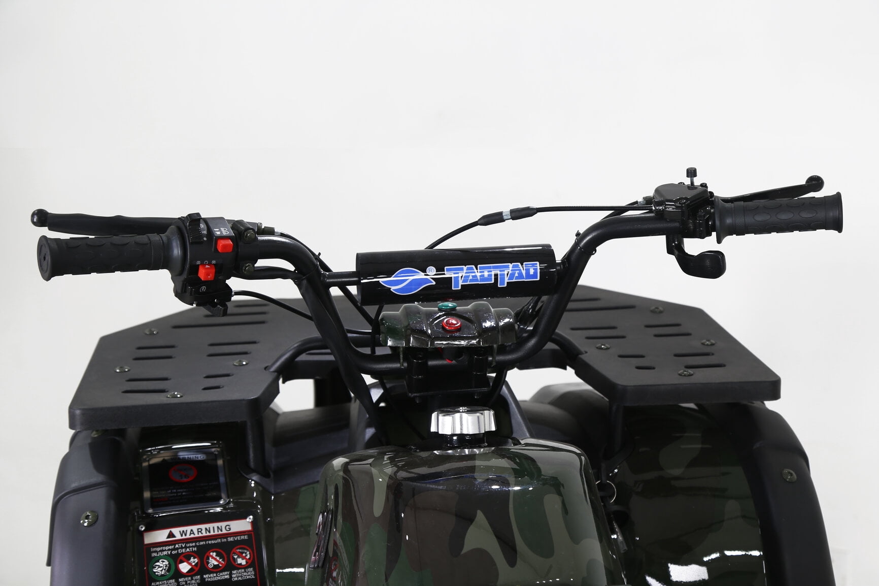TaoMotor Rhino 250 197cc ATV with Front Bumper and Rear Rack