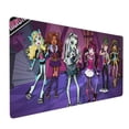 thumbnail image 1 of Yiaed Monster High Pattern Large Gaming Mouse Pad - Extended XL Mousepad (16 x 35.5in)- Non-Slip Rubber Base Keyboard Mouse Mat Desk Pad for Work Game Office & Home, 1 of 9
