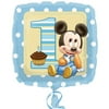 Disney Mickey's 1st Birthday 18" Foil Balloon