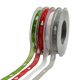thumbnail image 3 of 20 metros 10 mm árbol de Navidad impreso cintas de organza materiales hechos a mano de bricolaje para decoración rojo Soledad Cintas, 3 of 4