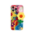 thumbnail image 1 of sweethay Funda de teléfono con flores, funda de pintura al óleo a la moda, carcasa de teléfono inteligente con estilo INS, repuesto para 12 Type3 NO3, 1 of 6